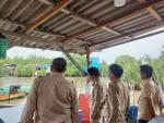 เดินทางลงพื้นที่หมู่ที่ 6 ตรวจสอบซ่อมแซมสะพานข้ามคลอง